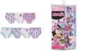 Disney Minnie Mouse Cotton Panties, 7-Pack, Toddler Girls